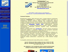 Tablet Screenshot of hydroeko.com.pl
